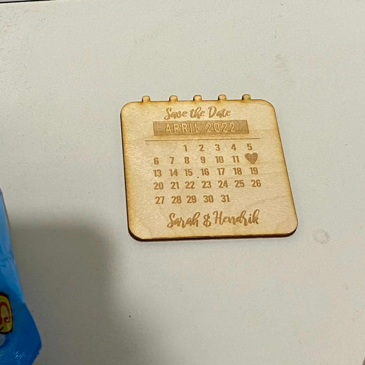 Einladungskärtchen »Save the Date«